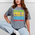 Kids So Long PRE-K It's Been Fun Shirt Boy Girl Graduation Mineral Wash Tshirts Mineral Gray