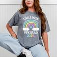 Kids VPK Graduation 2026 Rainbow VPK Grad Mineral Wash Tshirts Mineral Gray