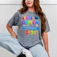 Kindergarten Graduate Kindergarten Class Of 2026 Graduation Mineral Wash Tshirts Mineral Gray