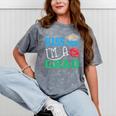 Kiss Me I'm A Grad 2018 Senior Graduation Mineral Wash Tshirts Mineral Gray