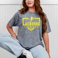Lacrosse Senior Night Lacrosse Senior 2026 Graduation 20 Mineral Wash Tshirts Mineral Gray