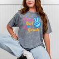 Last Day Of School Peace Out Grade 4 Graduation Kids Mineral Wash Tshirts Mineral Gray