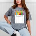 Last Day Of School Sign My Shirt Autograph Graduation Mineral Wash Tshirts Mineral Gray
