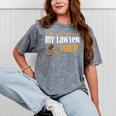 Lawyer Voice Attorney Law School Student Graduation Mineral Wash Tshirts Mineral Gray