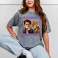 Let's Overthink Everything Shirt Antisocial Introvert Mineral Wash Tshirts Mineral Gray