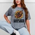 Licensed Masters Social Work Worker LMSW Graduation 2026 Mineral Wash Tshirts Mineral Gray