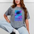 Lofi Reverie Analog Dreams Pixel 90s Desktop VHS Nostalgia Mineral Wash Tshirts Mineral Gray