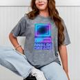 Lofi Reverie Analog Dreams Pixel 90s Desktop VHS Nostalgia Mineral Wash Tshirts Mineral Gray