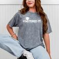 Mastered It MBA Graduation Shirt Him Her 2018 Mineral Wash Tshirts Mineral Gray