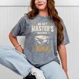 Master’s Degree Era MBA Masters Degree Graduation Mineral Wash Tshirts Mineral Gray