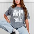 Masters Degree Graduation Mastered It MBA Graduation Mineral Wash Tshirts Mineral Gray