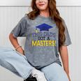 Masters Degree Proud Dad Graduation Shirt MBA Social Work Mineral Wash Tshirts Mineral Gray