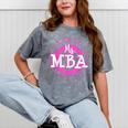 MBA Graduation Masters Business Administration T-Shirt Mineral Wash Tshirts Mineral Gray