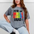 Middle School Graduation Class Of 2018 Shirt Mineral Wash Tshirts Mineral Gray