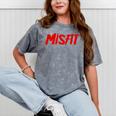 Misfit Outfit And Costume Introvert Apparel Mineral Wash Tshirts Mineral Gray