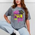 Miss 5th Grade Shirt 5 Grad Kids Girl Graduation School Mineral Wash Tshirts Mineral Gray
