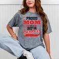 Mom Class Of 2019 Senior Graduation T-Shirt High School Mineral Wash Tshirts Mineral Gray