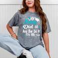 My Mommy Did It Tee Graduation Graduated Mom Proud Children Mineral Wash Tshirts Mineral Gray
