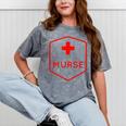 Murse Shirt Perfect For Male Nurse Graduation Mineral Wash Tshirts Mineral Gray