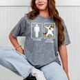 Music Teacher Dabbing Unicorn Graduation Shirt Mineral Wash Tshirts Mineral Gray