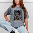 Mystical Library Book Reader The Introvert Tarot Card Mineral Wash Tshirts Mineral Gray Mystical Library Book Reader The Introvert Tarot Card Mineral Wash Tshirts Mineral Gray
