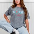 New Nurse Est 2018 T-Shirt Nursing School Graduation Mineral Wash Tshirts Mineral Gray