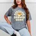Nostalgia Served Warm Smore Mineral Wash Tshirts Mineral Gray