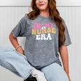 In My Nurse Era Nursing School Graduation Women Mineral Wash Tshirts Mineral Gray