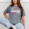 Nurse Graduate Graduation 2018 Nursing School Shirt Mineral Wash Tshirts Mineral Gray