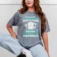 Nursing School Graduation Inherited RN LPN Nurse Grad 2021 Mineral Wash Tshirts Mineral Gray