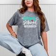 Nursing School Survivor RN Grad Nurse Graduation Student Mineral Wash Tshirts Mineral Gray