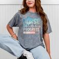 Nursing Student Art Men Women NICU Graduation Future Nurse Mineral Wash Tshirts Mineral Gray