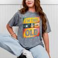 Im This Old Retro 80s 90s VHS Cassette Floppy Disk Nostalgia Mineral Wash Tshirts Mineral Gray Im This Old Retro 80s 90s VHS Cassette Floppy Disk Nostalgia Mineral Wash Tshirts Mineral Gray