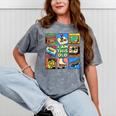 I Am This Old Retro Vintage Nostalgia 80s 90s Cassette Tape Mineral Wash Tshirts Mineral Gray