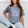 Omnisexual Emo Introvert Pride Trendy Mystic Teen Goth Style Mineral Wash Tshirts Mineral Gray