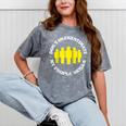 Overestimating Skills Introvert For Workers Raglan Baseball Tee Mineral Wash Tshirts Mineral Gray