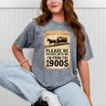 Be Patient With Me I'm From The 1900s Birthday Retirement Premium Tri-Blend Mineral Wash Tshirts Mineral Gray