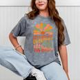 BE PATIENT I'M FROM THE 1900s FUNNY GROOVY Mineral Wash Tshirts Mineral Gray