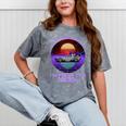 Be Patient With Me I'm From The 1900s Synthwave Premium Mineral Wash Tshirts Mineral Gray