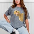 Peking Duck Peeking Chef Graduation Farm Duck Lover Mineral Wash Tshirts Mineral Gray