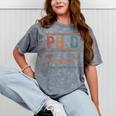 PHD Definition Doctor Of Philosophy Degree Graduation Mineral Wash Tshirts Mineral Gray