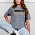 Phd Graduation Doctorate Degree Dissertation Masteral Grad Mineral Wash Tshirts Mineral Gray