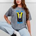 PhD Hood Graduation Shirt Doctorate Degree Doctoral Mineral Wash Tshirts Mineral Gray