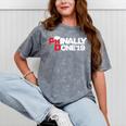Phinally Done Graduation 2019 Phd Shirt Mineral Wash Tshirts Mineral Gray