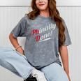 Phinally Done PhD T Shirt Graduation Mineral Wash Tshirts Mineral Gray