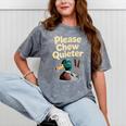 Please Chew Quieter Introvert Duck Lover Mineral Wash Tshirts Mineral Gray Please Chew Quieter Introvert Duck Lover Mineral Wash Tshirts Mineral Gray