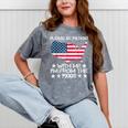Please Be Patient With Me I'm From The 1900s American Flag Mineral Wash Tshirts Mineral Gray