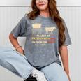 Please Be Patient With Me I'm From The 1900s Old Tee Premium Mineral Wash Tshirts Mineral Gray