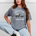Please Be Patient I'm From The 1900s Oxen And Wagon Mineral Wash Tshirts Mineral Gray