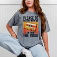 Please Be Patient With Me I'm From The 1900s Retro Birthday Mineral Wash Tshirts Mineral Gray